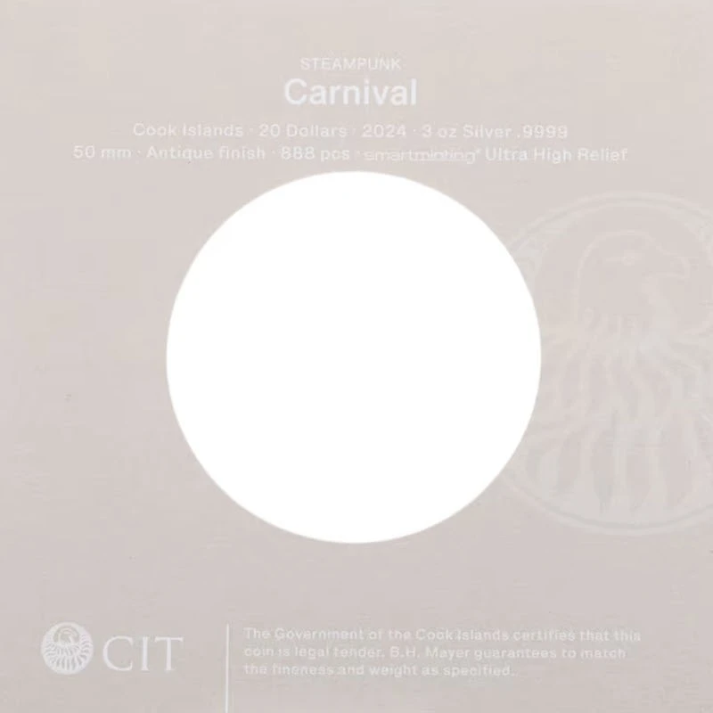 Pièce en argent des Îles Cook 