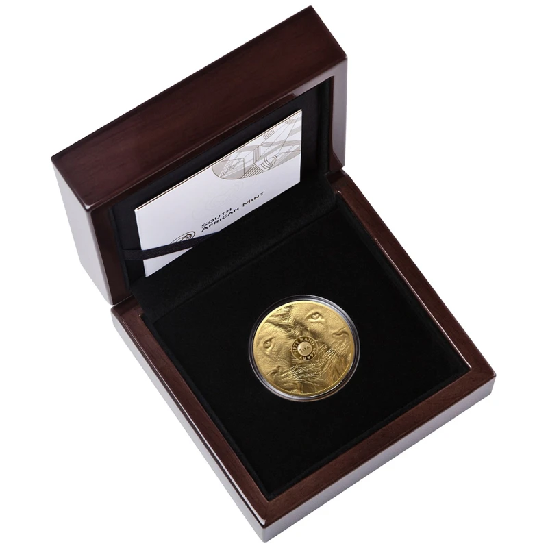 Afrique du Sud : pièce d'or Lion 2025 Belle Épreuve 1 oz Pièces de collection