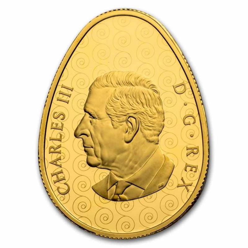Canada : pièce d'or Pysanka 2025 Proof 58,5 g Pièces de collection