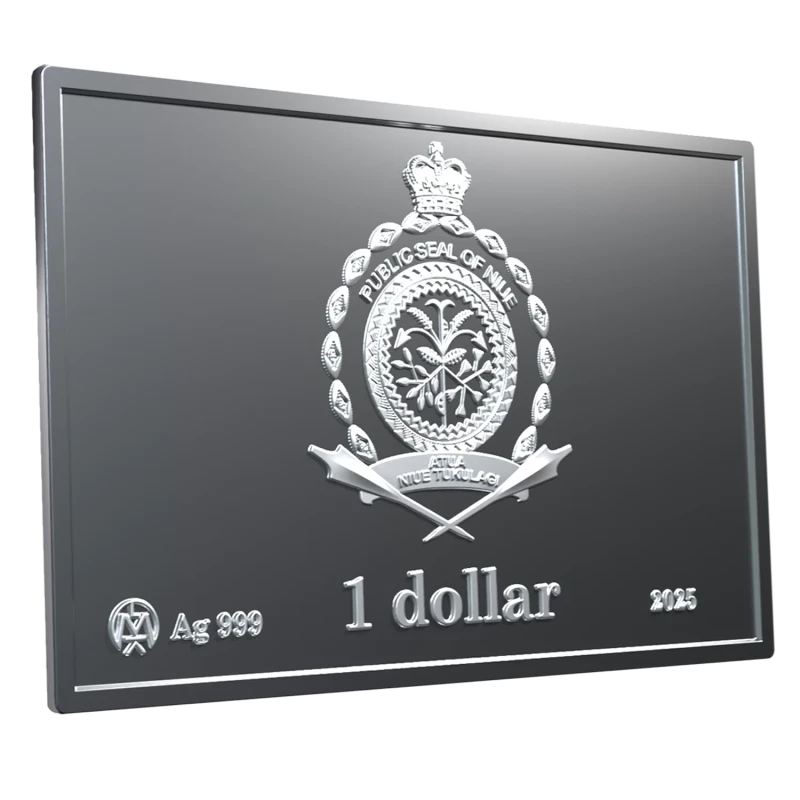 Niue : pièce en argent Déjeuner au sommet d'un gratte-ciel 2025 1 oz Pièces de collection