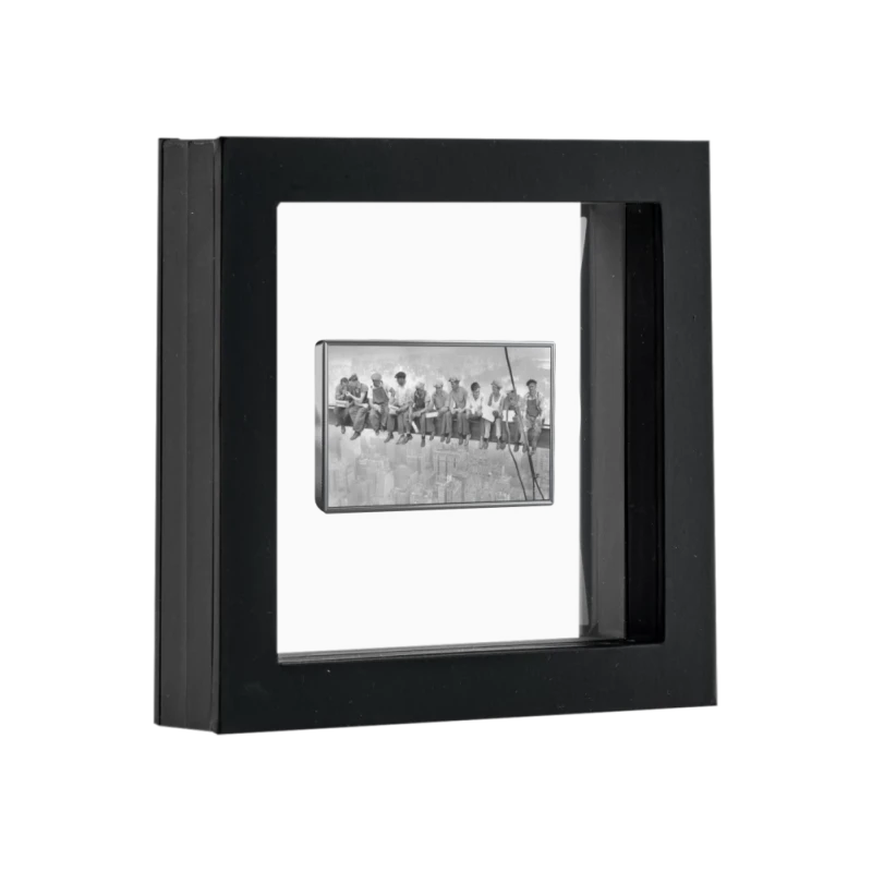 Niue : pièce en argent Déjeuner au sommet d'un gratte-ciel 2025 1 oz Pièces de collection