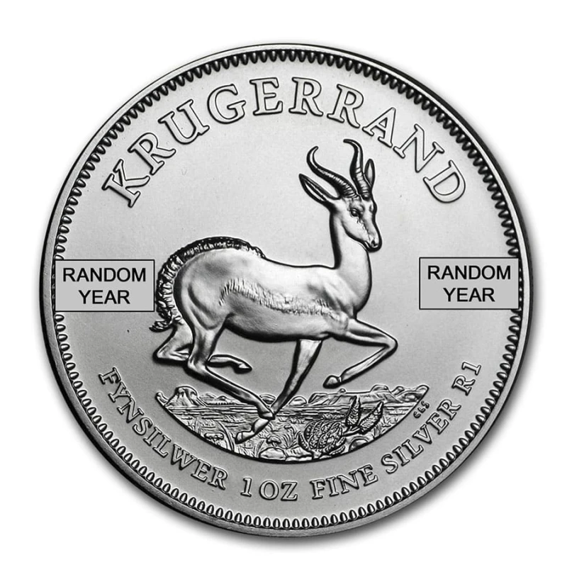 South Africa Silver Coin Krugerrand 1 oz Investment coins