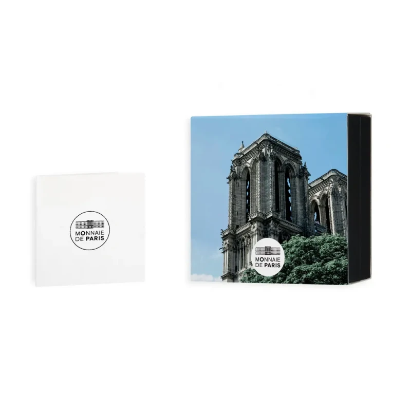 France : pièce d'or Notre-Dame de Paris 2025 Belle Épreuve 1 once Pièces de collection