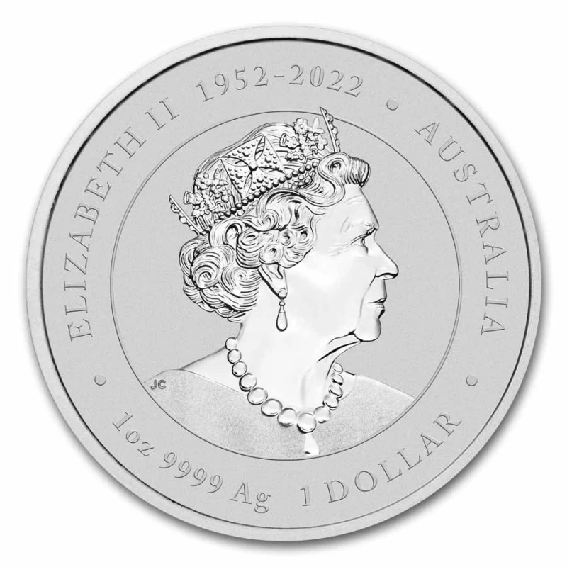 Australie : pièce en argent Année du Dragon 2024 jaune 1 oz Pièces d'investissement