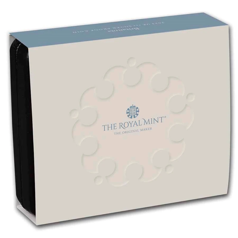 Royaume-Uni Pièce d'argent Britannia 2023 Belle Épreuve 1 once Pièces de collection