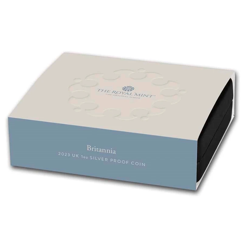 Royaume-Uni Pièce d'argent Britannia 2023 Belle Épreuve 1 once Pièces de collection