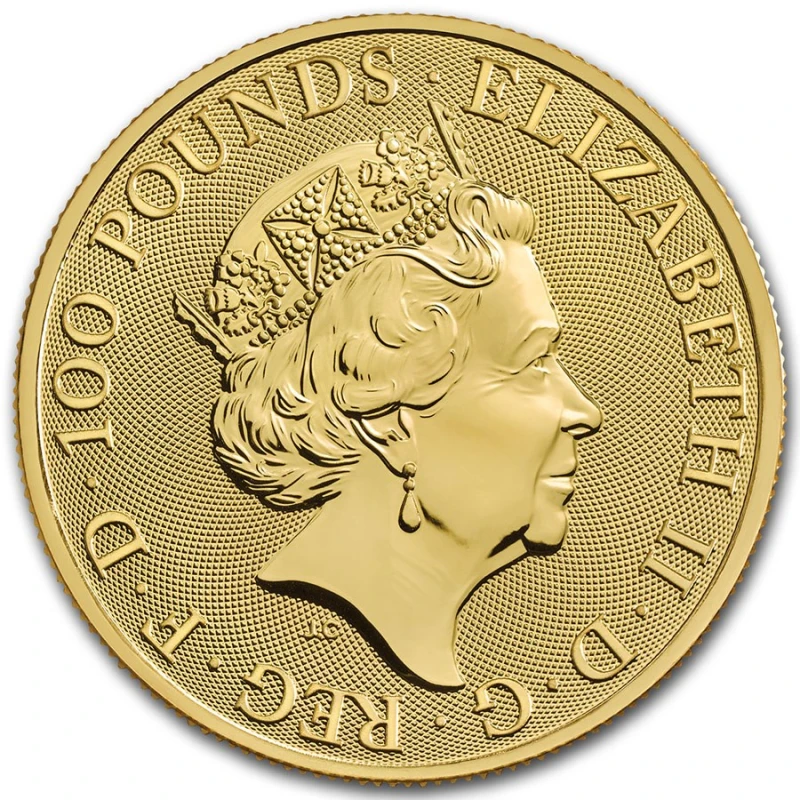 Greyhound of Richmond 2021 Pièce d'or de 1 once Pièces d'investissement