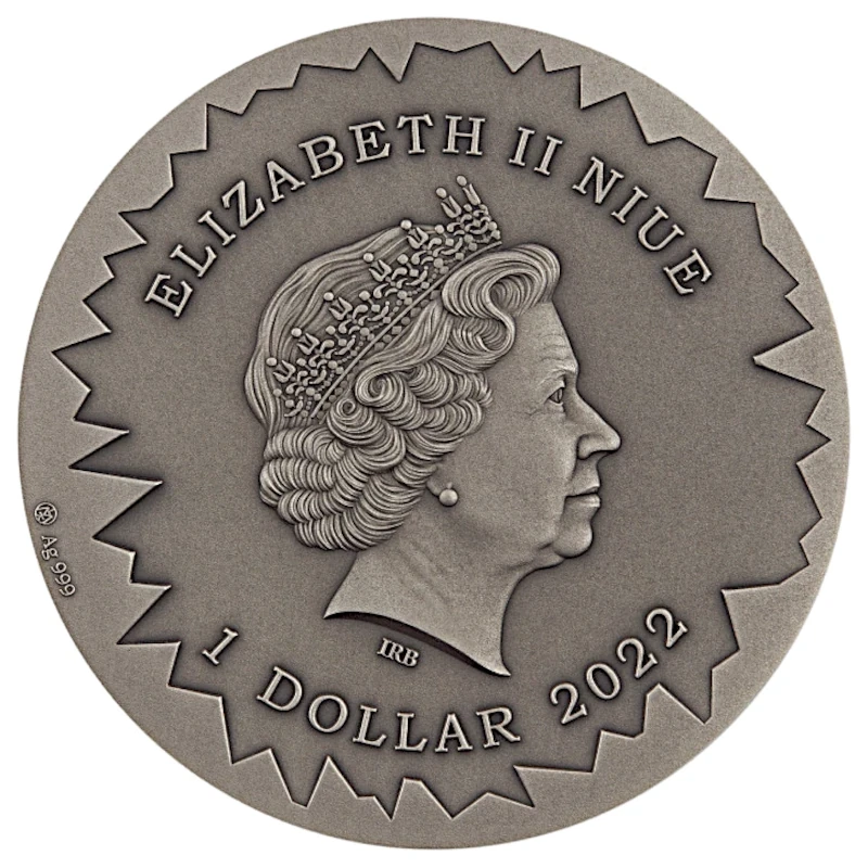 Niue: silver coin The Snow Queen 2022 colored 1 oz Collectible coins