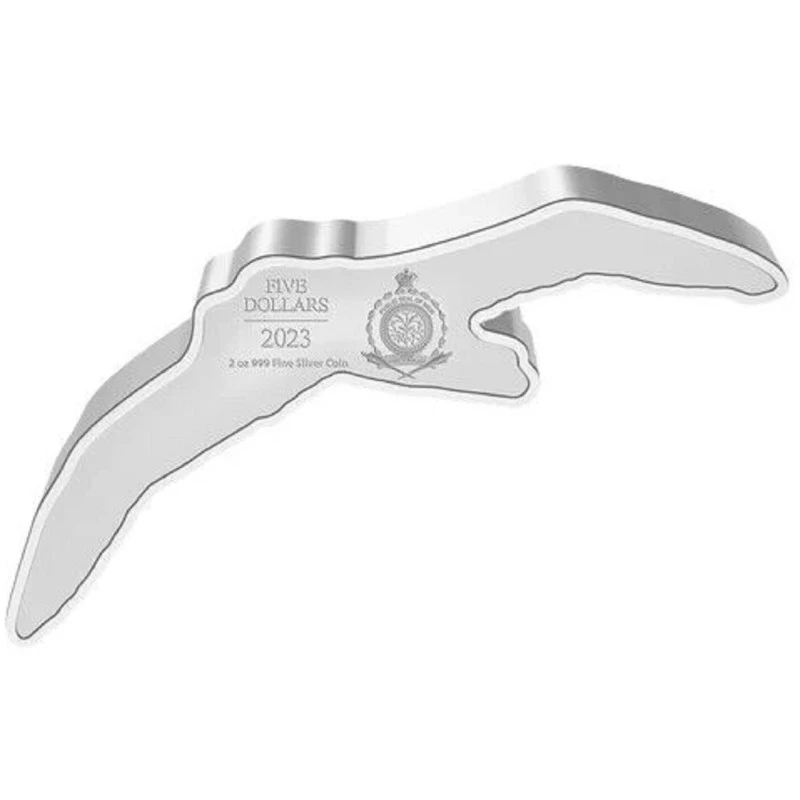 Niue : pièce en argent Wandering Albatross 2023 Belle Épreuve 2 Once Pièces de collection