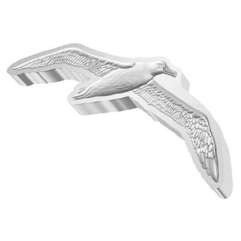Niue : pièce en argent Wandering Albatross 2023 Belle Épreuve 2 Once Pièces de collection