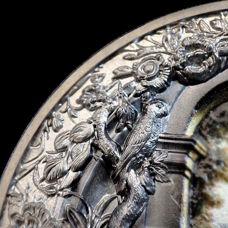 Îles Cook : pièce en argent Roma Monumental View 2024 Black Belle Épreuve 3 Once Pièces de collection