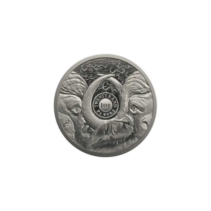 South Africa Platinum Coin Buffalo 2023 Proof 1 oz Collectible coins