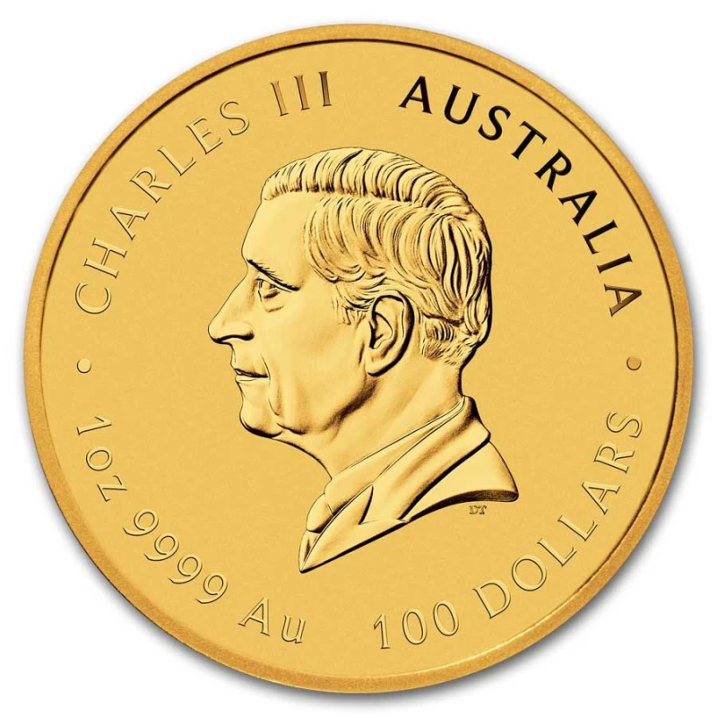 Australie Pièce d'or Lunaire III Année du serpent 2025 1 once Pièces de collection
