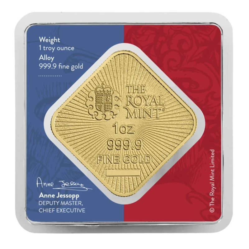 Золотой слиток Великобритании Британия и Свобода 1 oz Investment bullion