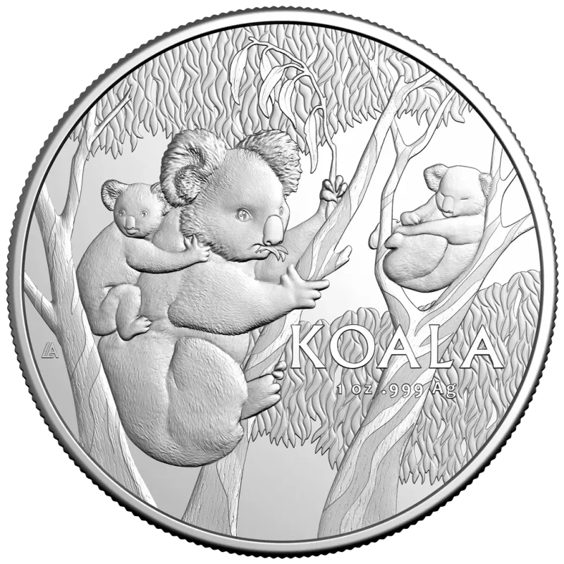 Pièce d'argent australienne Koala 2026 1 once Pièces d'investissement