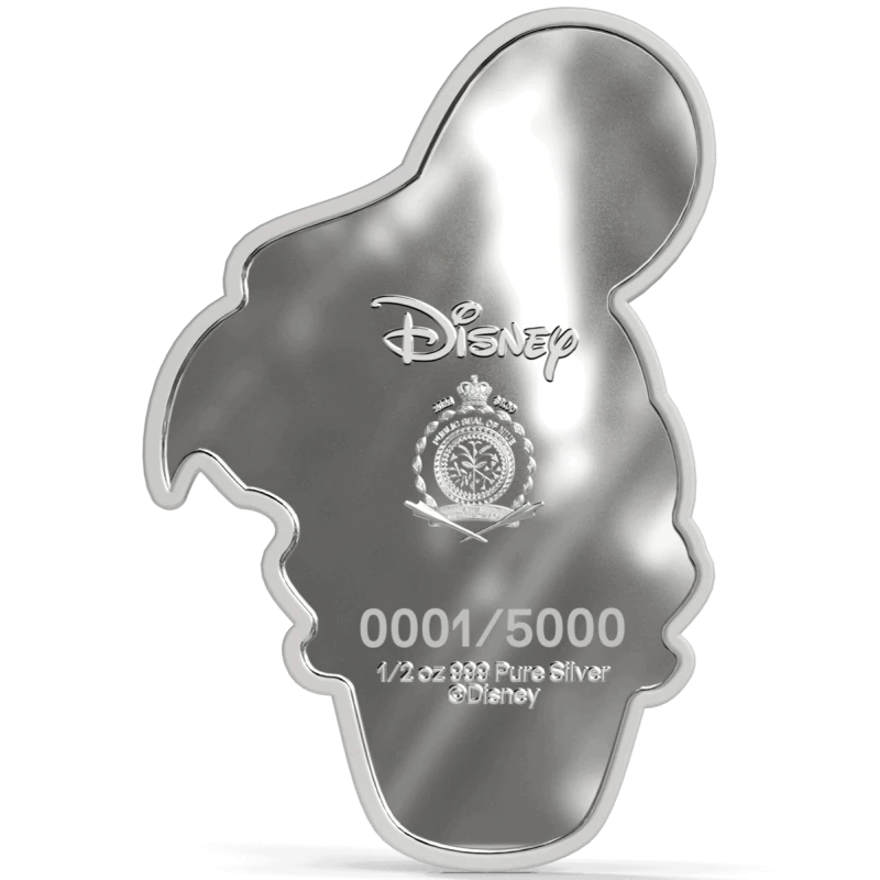 Niue Pièce d'argent Disney Donald Duck 2026 Belle Épreuve 1/2 once Pièces de collection