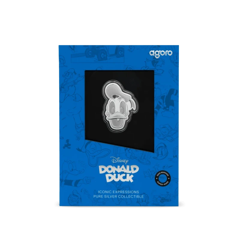 Niue Pièce d'argent Disney Donald Duck 2026 Belle Épreuve 1/2 once Pièces de collection
