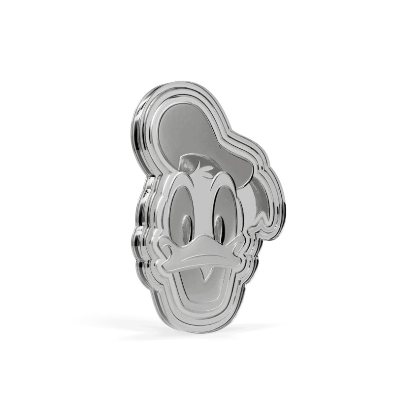 Niue Pièce d'argent Disney Donald Duck 2026 Belle Épreuve 1/2 once Pièces de collection