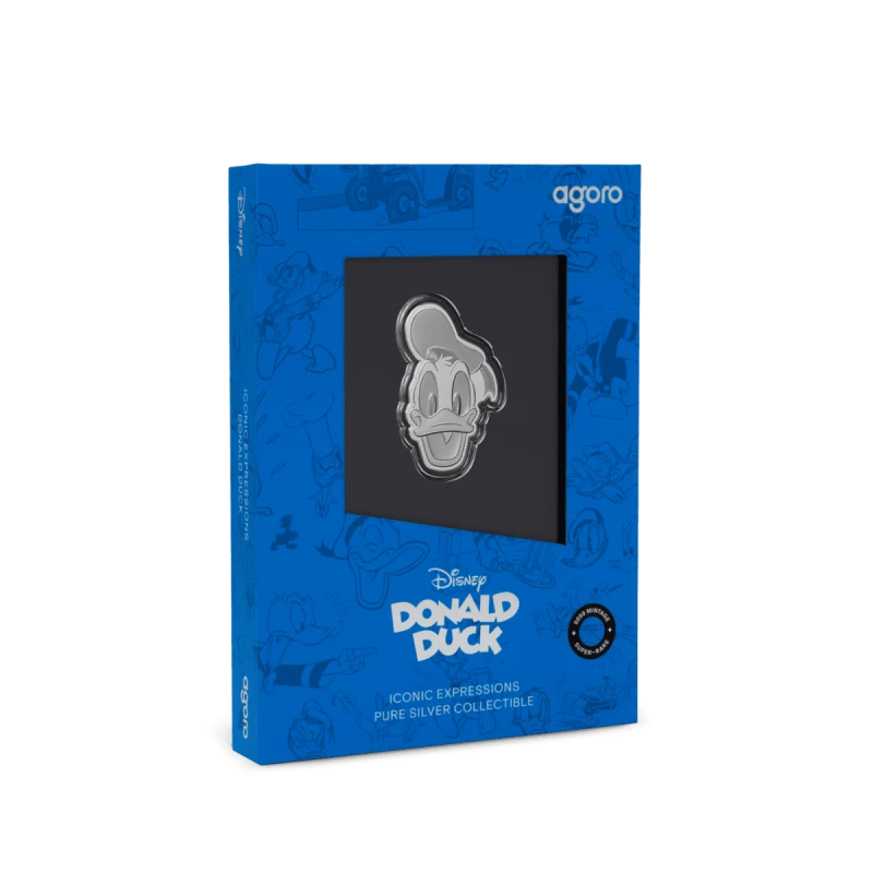 Niue Pièce d'argent Disney Donald Duck 2026 Belle Épreuve 1/2 once Pièces de collection