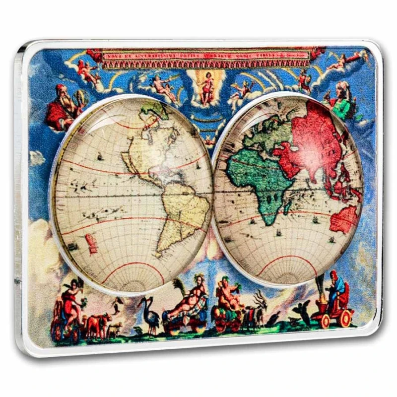 Cameroon Silver Coin Atlas Maior 2026 Proof 1 oz Collectible coins