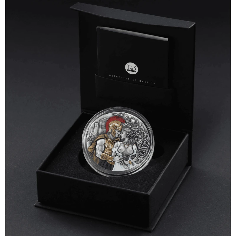 Cameroun Pièce en argent Arès et Aphrodite 2026 2 Once Pièces de collection