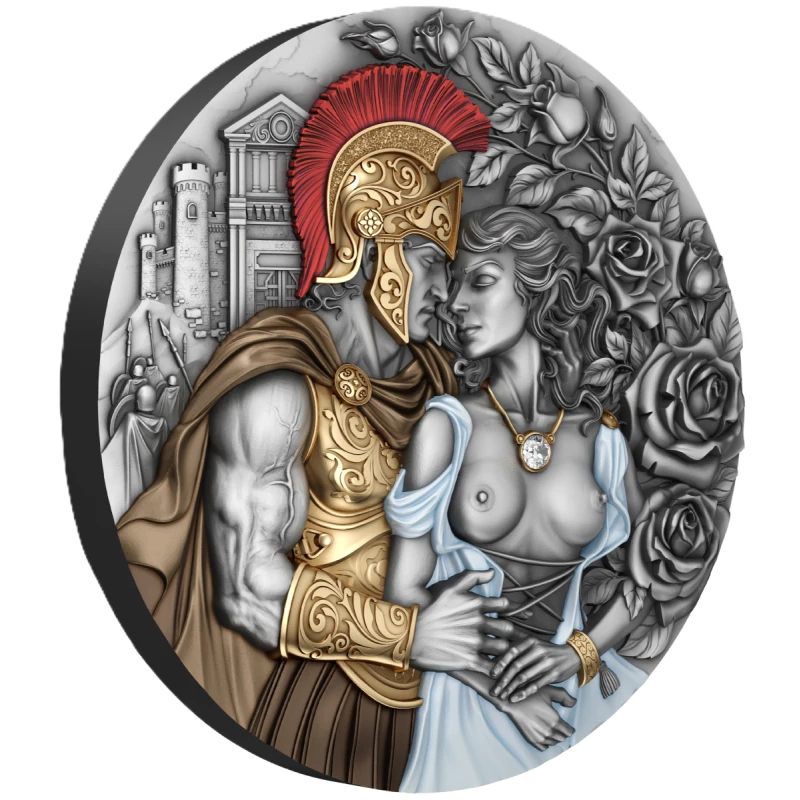 Cameroun Pièce en argent Arès et Aphrodite 2026 2 Once Pièces de collection