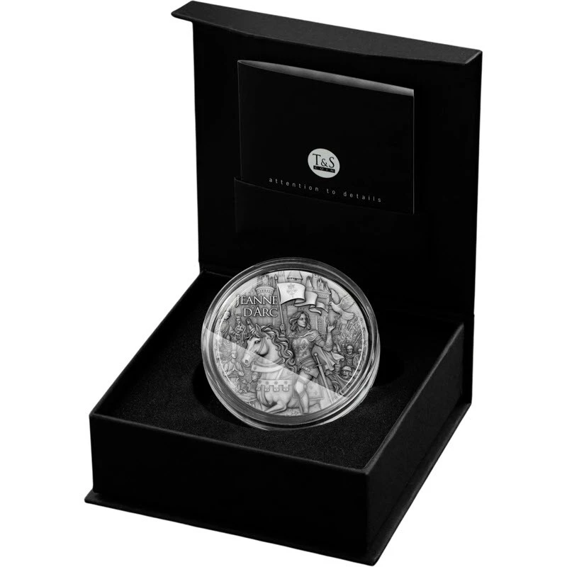 Niue Silver Coin Jeanne d'Arc 2025 2 oz Collectible coins